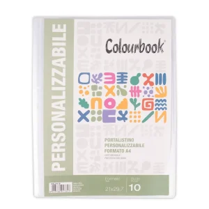 Portalistino A4 trasparente – 10 buste