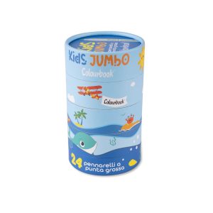 Scatola 24 pennarelli punta grossa – Kids Jumbo