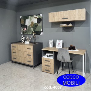 Camera da letto con angolo studio (cod. 4607)