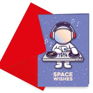 Biglietti 3D Creativity – Astronauta