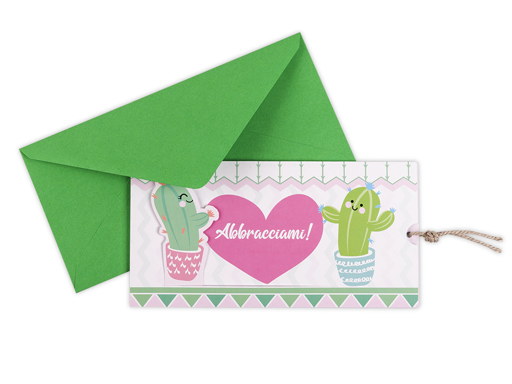 Biglietto augurale a scorrimento – Abbracciami