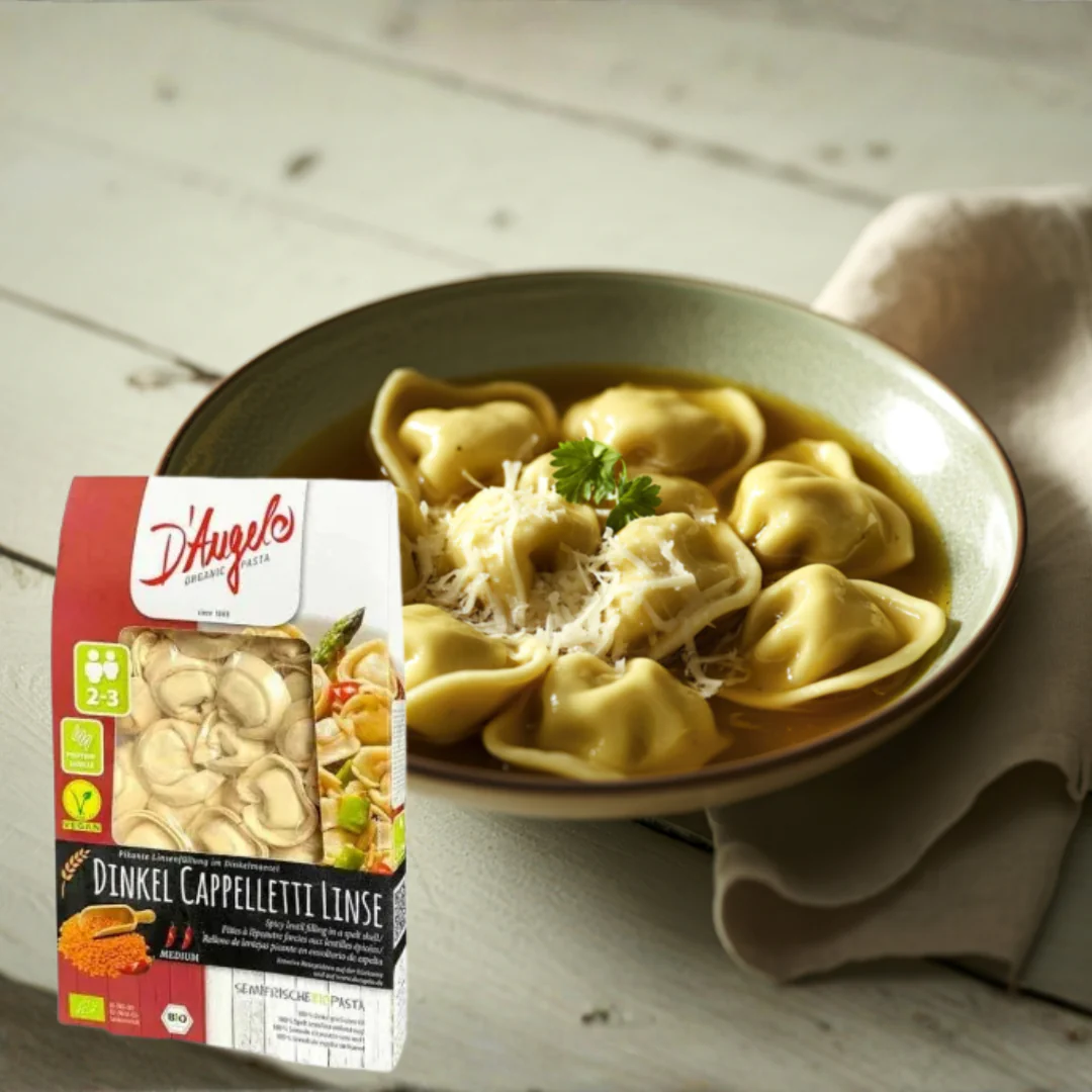 Cappelletti ripieni di lenticchie – D’Angelo