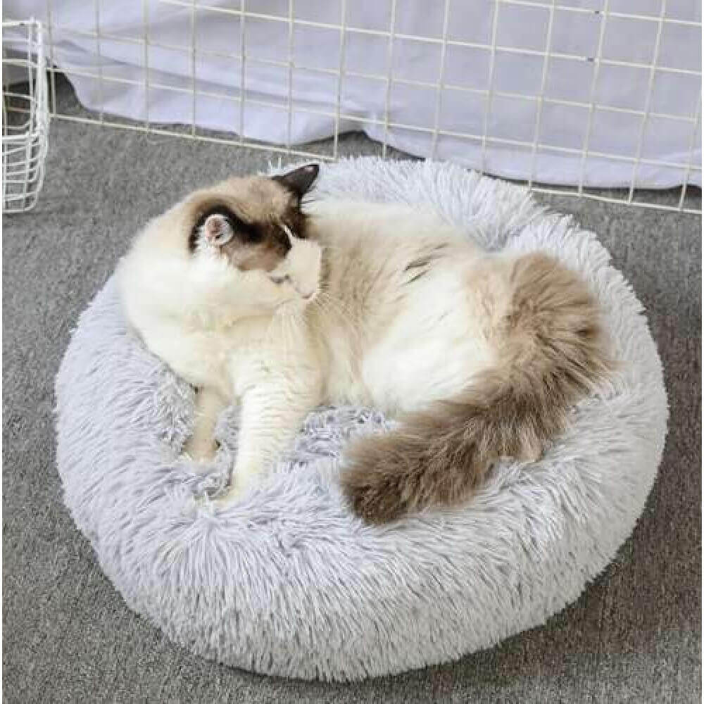 Cuccia letto per cane gatto cucce cani cuscino morbido ortopedico grigio