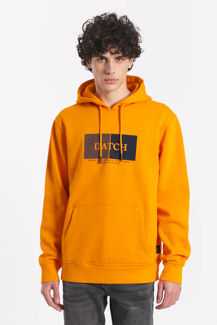 Felpa con cappuccio e stampa logo