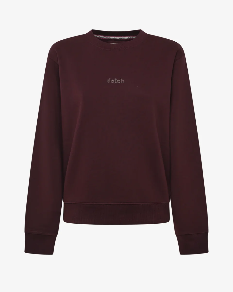 Felpa Girocollo con micrologo