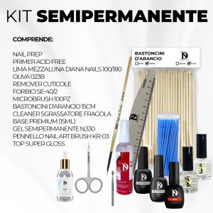 KIT SEMIPERMANENTE COMPLETO