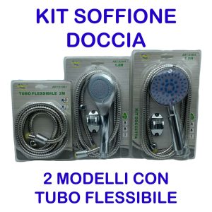 Soffione per doccia multigetto telefono vasca da bagno doccino