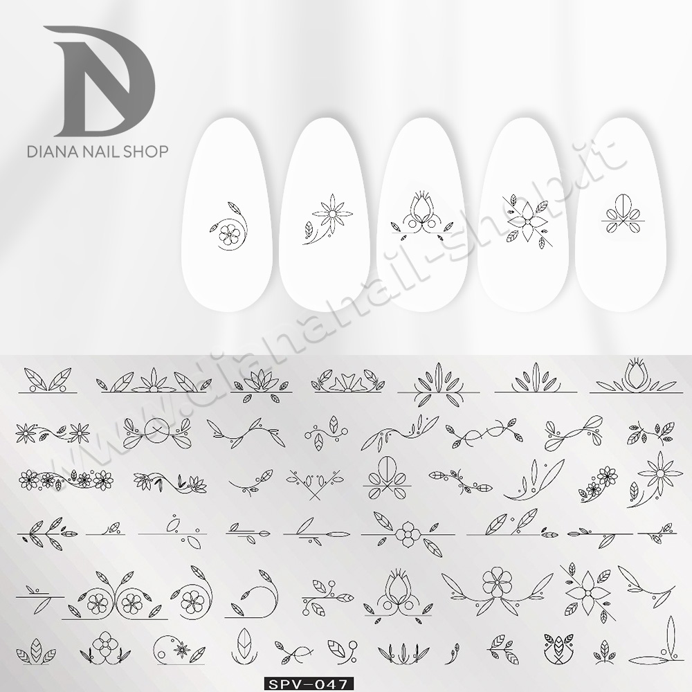 PIASTRINA FIORE FINELINE