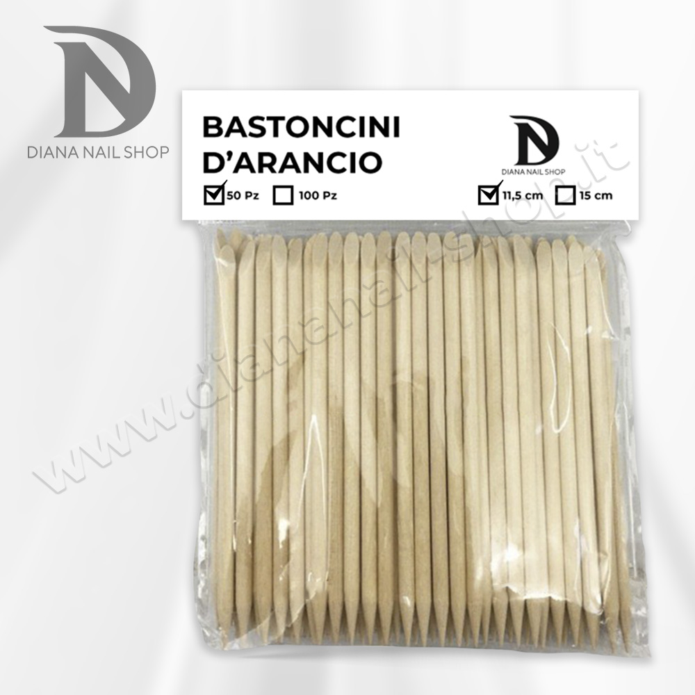 BASTONCINI ARANCIO 11,5cm (50pz)