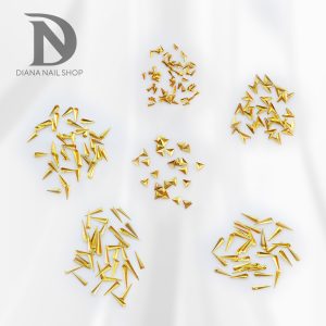 Decorazioni triangolo (oro)