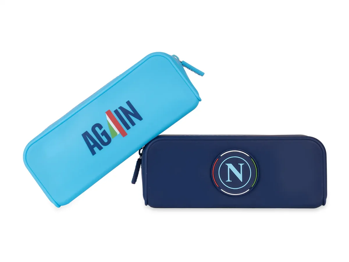 Astuccio portapenne in silicone SSC Napoli Again