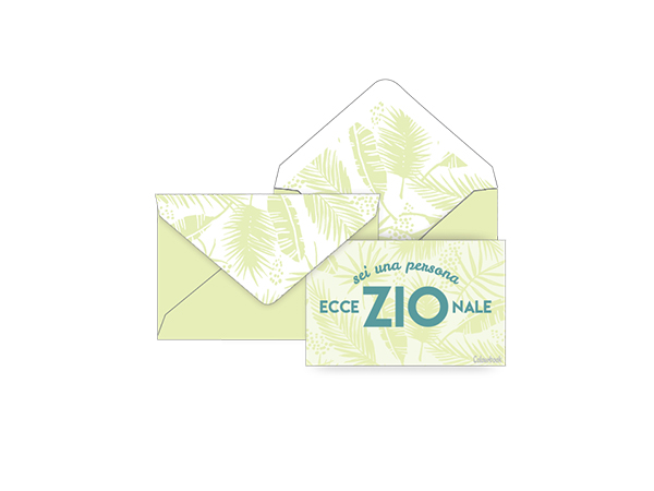 Buste e biglietti “Love my Family” – Zio eccezionale