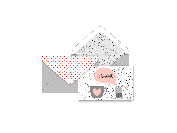 Buste e biglietti “Days to celebrate” – Tea amo