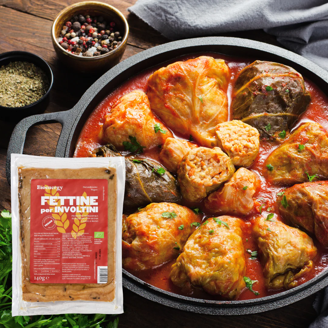Fettine di Seitan per involtini – Bioenergy