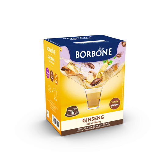 Capsule Caffè Borbone Ginseng – “A Modo Mio” 16pz.