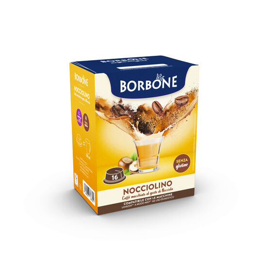 Capsule Caffè Borbone Nocciolino – “A Modo Mio” 16pz.