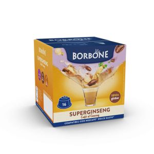 Capsule Caffè Borbone Superginseng – “Dolce Gusto” 16pz.