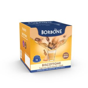 Capsule Caffè Borbone Biscottone – “Dolce Gusto” 16pz.