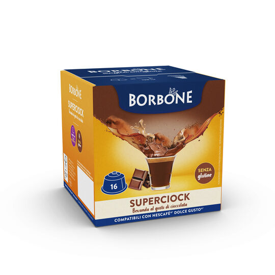 Capsule Caffè Borbone Superciock – “Dolce Gusto” 16pz.