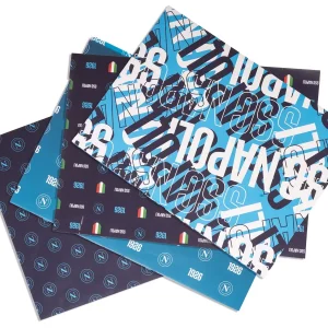 Set 4 fogli carta regalo SSC Napoli