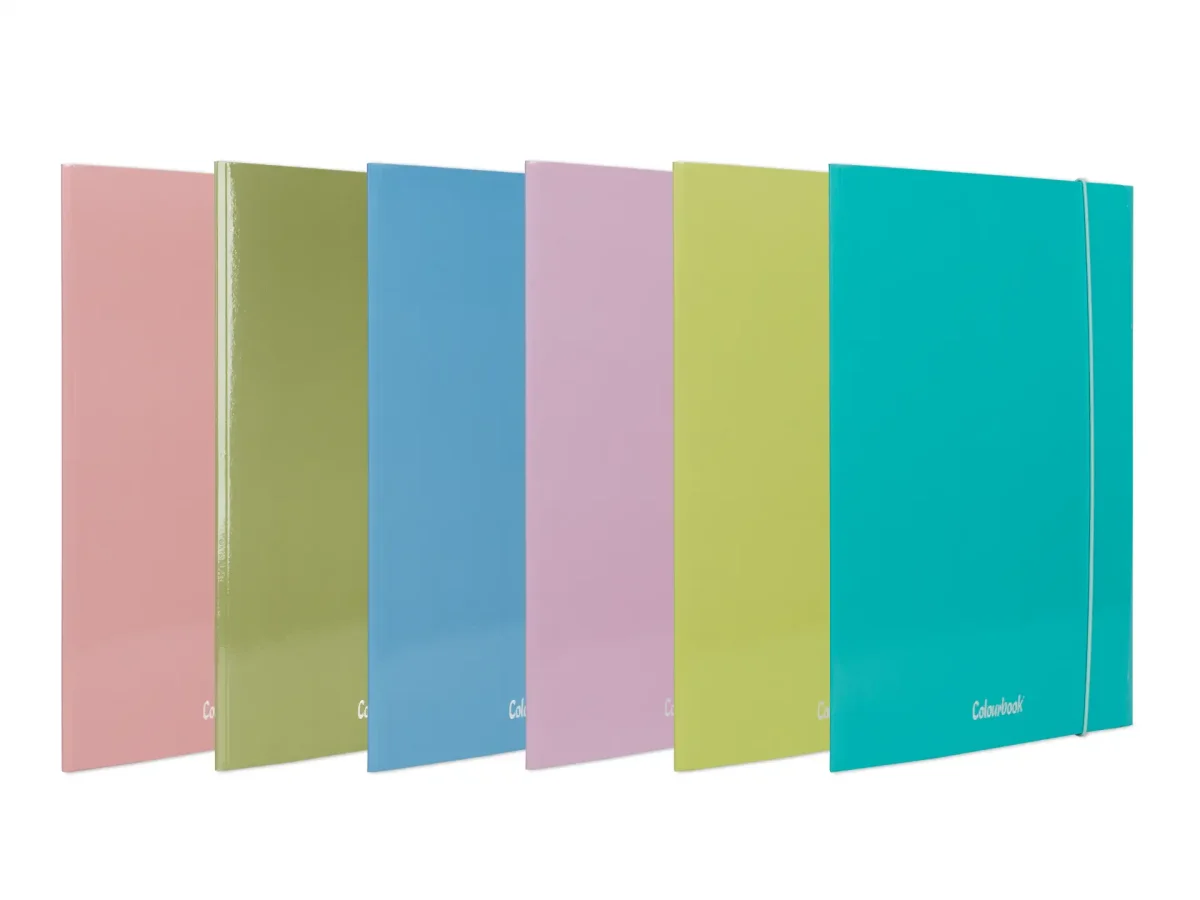 Cartella portadocumenti A4 dorso piatto – Pastel