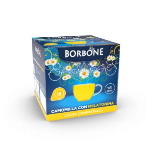 Cialde Caffè Borbone Camomilla con Melatonina 18pz.