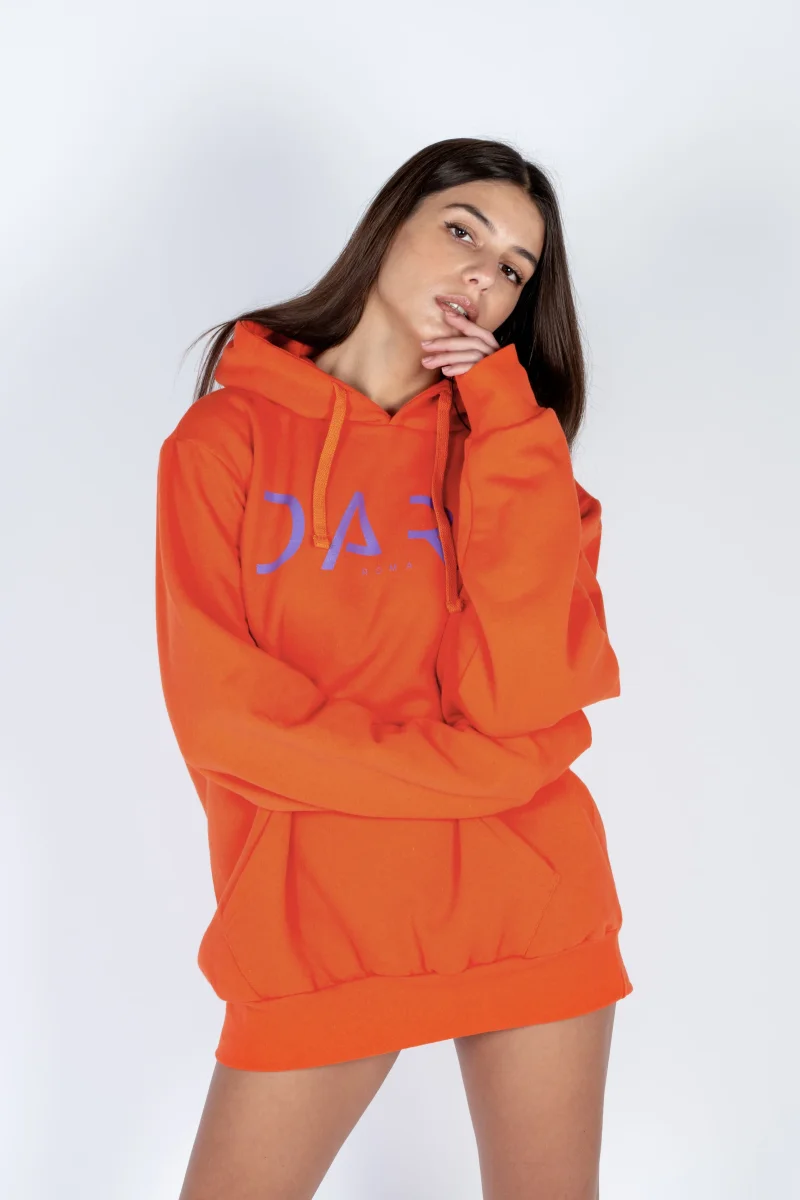 Felpa con cappuccio con logo DARE