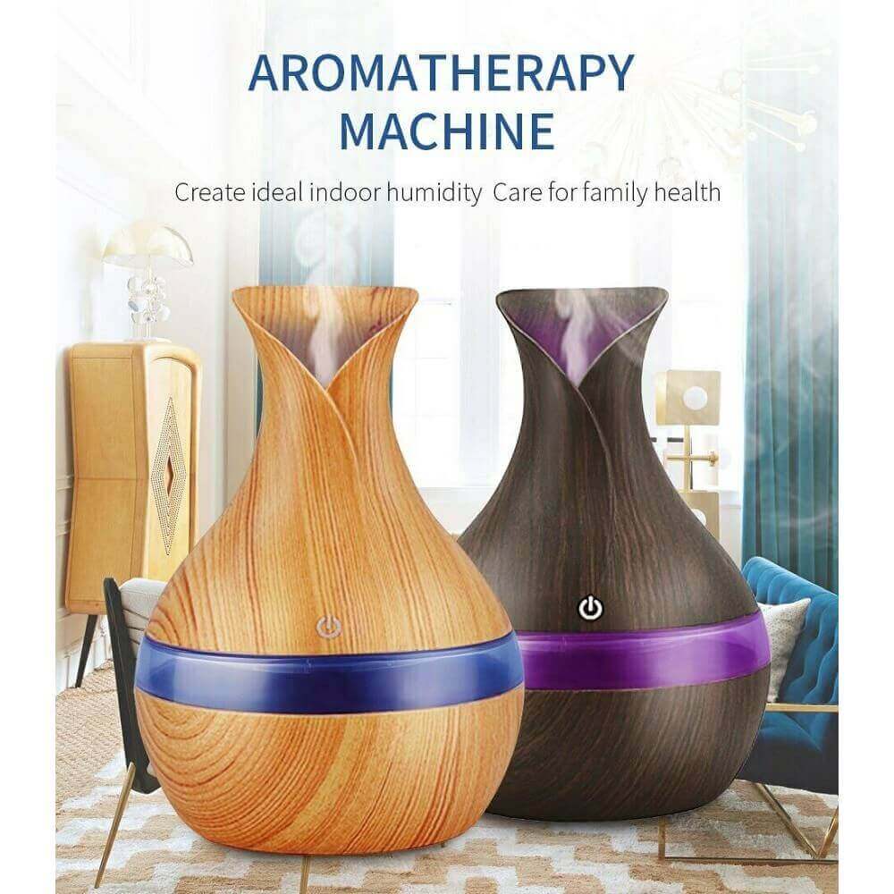 Aromaterapia 7 led umidificatore ultrasuoni usb depuratore diffusore aromi