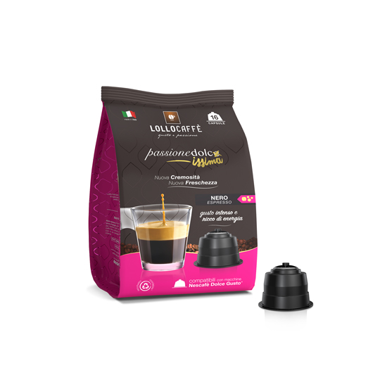 Capsule Caffè Lollo Dolcissima Nero – “Dolce Gusto” 96pz.