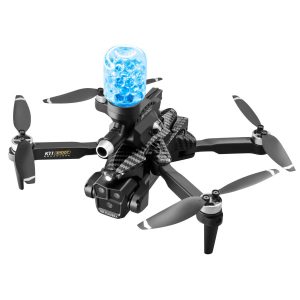 Drone Quadricottero Pieghevole Telecamera Telecomando Wifi Sparabolle Smartphone