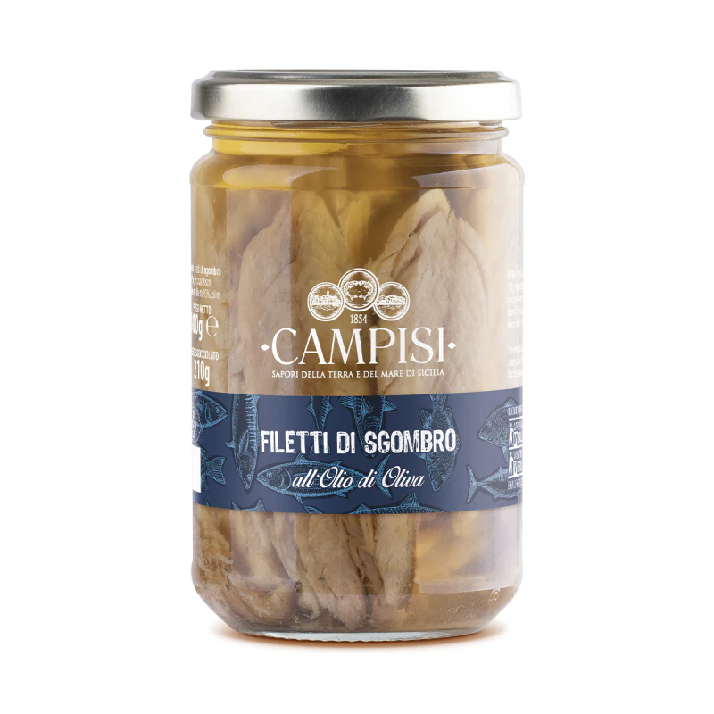 Filetti di Sgombro in Olio di Oliva