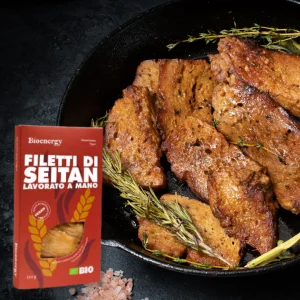 Filetti di Seitan lavorato a mano - Bioenergy