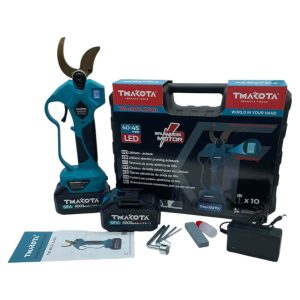 Forbice Cesoia da Potatura 45mm Makota a Batteria 68V 6.0AH 2 Batterie Potente