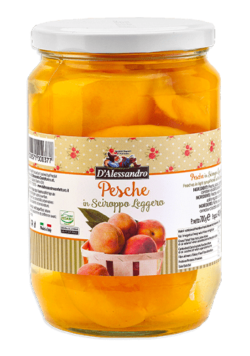 Pesche in Sciroppo leggero