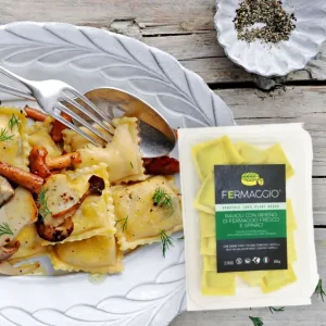 Ravioli con Fermaggio Fresco e Spinaci Bio - Fermaggio