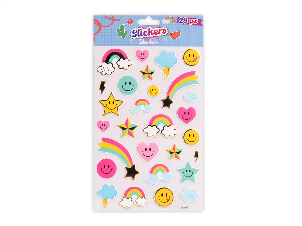 Set 28 Stickers Smile