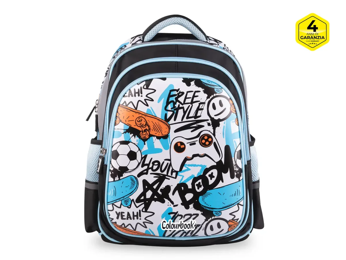 Zaino scuola Abstract Freestyle Graffiti