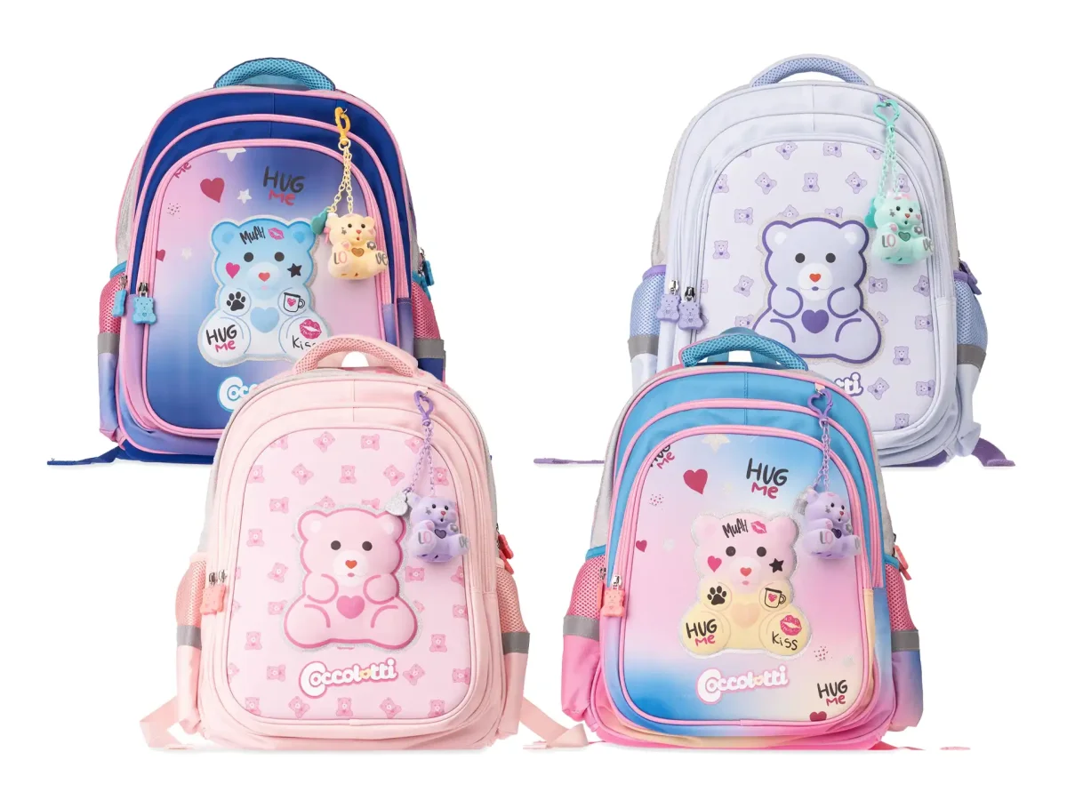 Zaino scuola Coccolotti con Coccolotto omaggio